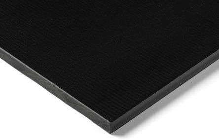 RS PRO Black Plastic Sheet, 500mm x 300mm x 16mm, Polyamide 6.6 glass fibre reinforced 30%