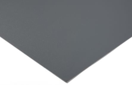 RS PRO Grey Plastic Sheet, 1000mm x 500mm x 6mm
