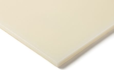 RS PRO Natural Plastic Sheet, 1000mm x 500mm x 6.7mm