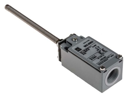 RS PRO Snap Action Coil Spring Limit Switch, NO/NC, IP66, Zinc Alloy, 250V DC Max, 400V AC Max