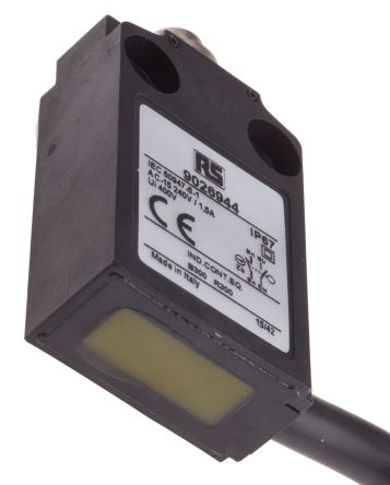 RS PRO Snap Action Plunger Limit Switch, NO/NC, IP67, Thermoplastic, 250V DC Max, 240V AC Max