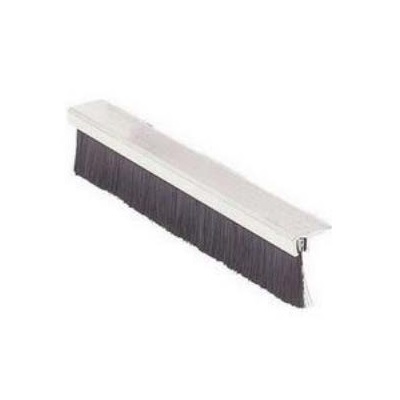 RS PRO Black Aluminium, Nylon Brush Strip, 60mm x 13 mm x 12mm