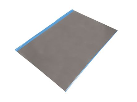 RS PRO Thermal Gap Pad, Silicone, 2W/m·K, 300 x 200mm 1mm, Self-Adhesive
