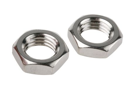 RS PRO, Plain Stainless Steel Hex Nut, DIN 439, M16