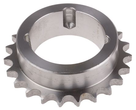 RS PRO 23 Tooth Taper Bush Sprocket 08B-1 Chain Type