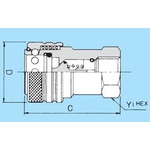 BI Coupler, for General High-pressure Use, EA Series Body