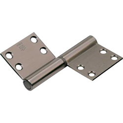 195A, Noiseless Flag Hinge (Front Attachment Type)