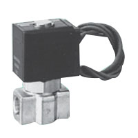 Direct acting 2 port solenoid valve unit for oil perfect fit valve FLB ...