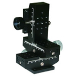 Manual XYZ Axes, Dovetail Groove Gear Rack Stage 40 × 40 / 40 × 60 / 40 × 80 / 40 × 100 / 40 × 120 / 40 × 140 [D3-4] (D3-412) 