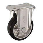 Casters for Heavy Loads - Fixed KH Type, Size 100 mm to 130 mm (UWBKH-100) 