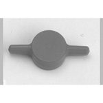 Thumb Knob (T-Type, Gray) (KNOBTG-POM-M10-12.5) 
