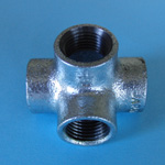 Four-Way Pipe Fitting T (Flat Type) (SOT-40A-W) 