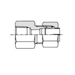 Flareless Fitting for Anti-Vibration Fitting NE Type Steel Pipe Type - Connector (Female)