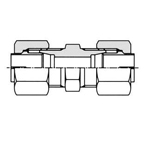 Vibration-Resistant Fitting, Compression Fitting for NE-Type Steel Pipes, Union