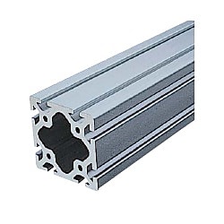 Line 8 Strut Profile, 80 × 80, 2 Row Groove × 2 Row Groove, 4 Surface Grooves SPH