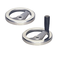 Aluminum Two-spoked Handle Wheel (AL2SP)