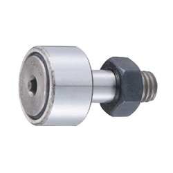 Hex socket head cam follower CF type with seal cylindrical wheel rim (CF24-1VUU) 