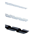 Junron Spiral Wrap (Protective Tying Tube) Junron SE (Polyethylene Spiral Tube) (SE-04-BK-100) 