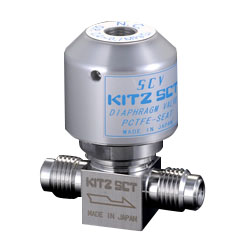 High-Purity Gas Valve KCD, Compact Diaphragm Valve, Automatic