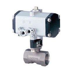 Stainless Steel Ball Valve With 10K Pneumatic Actuator (C-UTE-8A) 