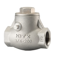 Stainless Steel General-Purpose 10K Swing Check (SCS13A) Screw-in Valve (UO-65A) 