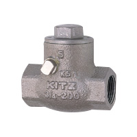 Stainless Steel General-Purpose 10K Swing Check (SCS14A) Valve Screw-in (UOM-50A) 