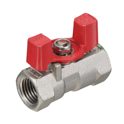 Stainless Steel General-Purpose Type 600 Screw-in Ball Valve (Butterfly Handle) (UTKW-20A) 