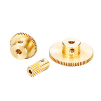 Spur gear m0.3 brass type (S30B60B+0203) 