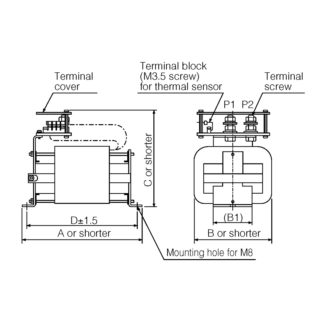 Power Factor Improvement DC Reactor (FR-BEL)
