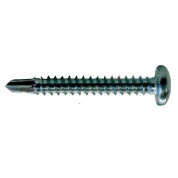 Drill screw pan head
