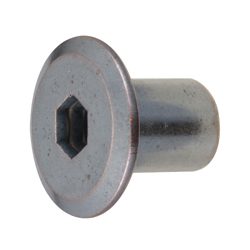 Joint Connector Decorative Nut A Type (Hex Socket) (HEXJCN-M6-17-GB) 