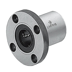 Flanged Linear Bushings - Single, Opposite Counterbored Hole