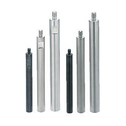 Circular Posts - One End Threaded One End Tapped, Wrench Flats  (PETGS20-160-SC100-M8-N8)