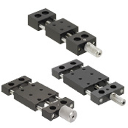 [Simplified Adjustments] X-Axis, Feed Screw - Standard/Large Handle, M6 Mounting Holes (XKNEJ60) 