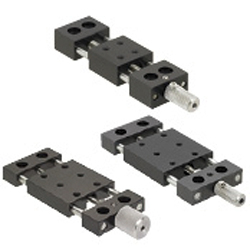 [Simplified Adjustments] X-Axis, Feed Screw - Standard/Large Handle, M6 Mounting Holes 