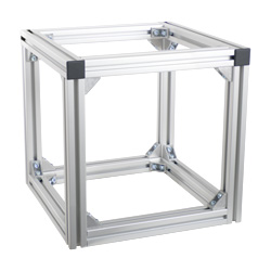 Aluminum Frames Standard Units  (HAUHB8-4040NE-W[300-1800/1]-D[300-1800/1]-H[300-1800/1])