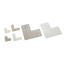 Sheet Metal Bracket For 8-45 Series (Slot Width 10mm) Aluminum Frames - L-Shaped (HPTLN8) 