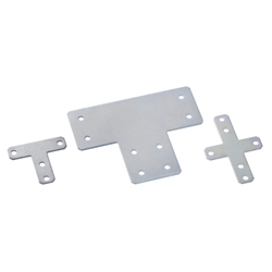 Sheet Metal Bracket For 8-45 Series (Slot Width 10mm) Aluminum Frames - T-Shaped/Cross-Shaped (SHPTTS8) 