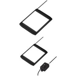 LED Flat Lights - Square / Dimming Controller Type (LEDX170-W) 