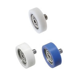 Engineered Plastic Bearings - No Retaining Ring - Threaded Stud Hex Socket (EBB24) 