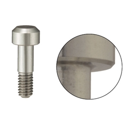Locating Pins - High Hardness Stainless Steel, Large Flat Head (Threaded)