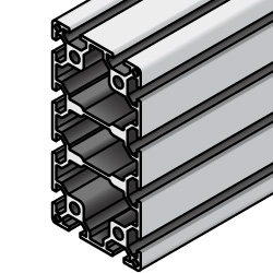 Aluminum Frame 8 Series/slot width 10/80x160mm (KHFSB8-80160-4000) 