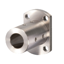 Shaft Supports - Flanged Mount, Long Sleeves with Dowel Hole (STHCBNL12) 