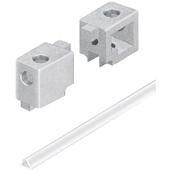 Corner Bracket for Door Extrusions, Support Spacers (HBLTC6) 