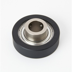 Silicon Rubber / Urethane Molded Bearings - Hubbed Type (UMBBBOS10-40) 