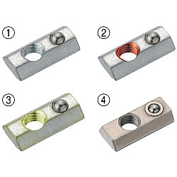 5 Series Post-Assembly Insertion Spring Nut for Aluminum Frames