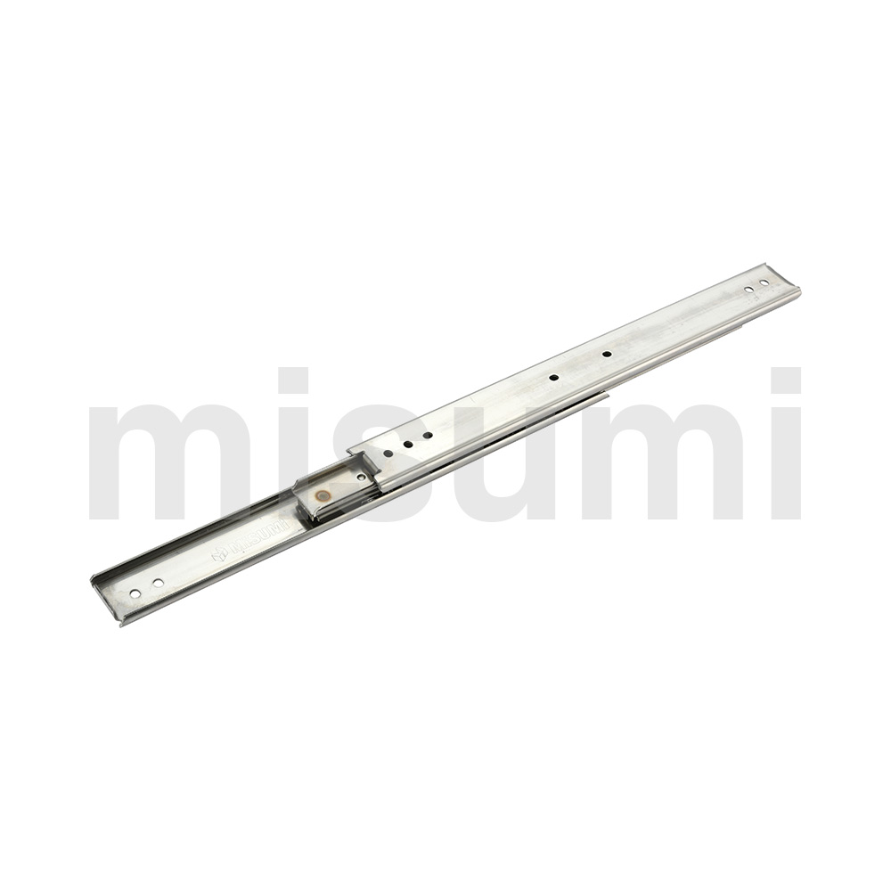Slide Rails Three Step Slide Light load Type(Width:20mm, Stainless Steel) With Tap (C-SSRXYM20250) 