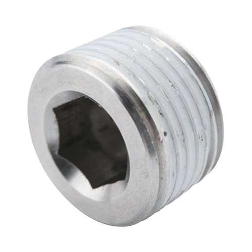 Screw-In Plugs Stainless Steel, Male Threaded, Hex Socket