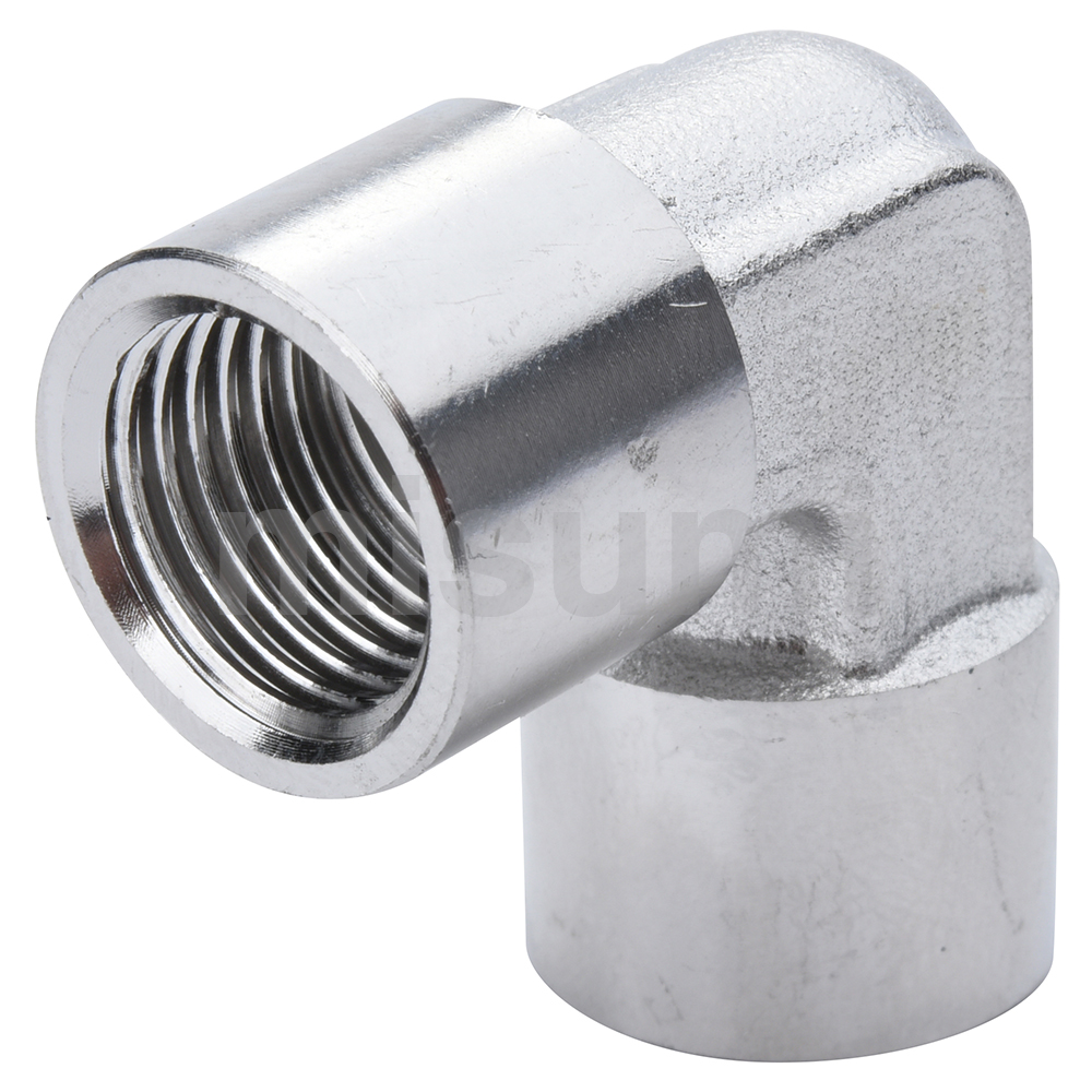Stainless Steel Screw-In Joints, Equal Dia., Elbow (E-SUPESH15A-316) 