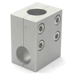 Round Pipe Joint Different-Diameter Hole Type 4-Split t-Shape 2 Fastening Screws (GF400) 
